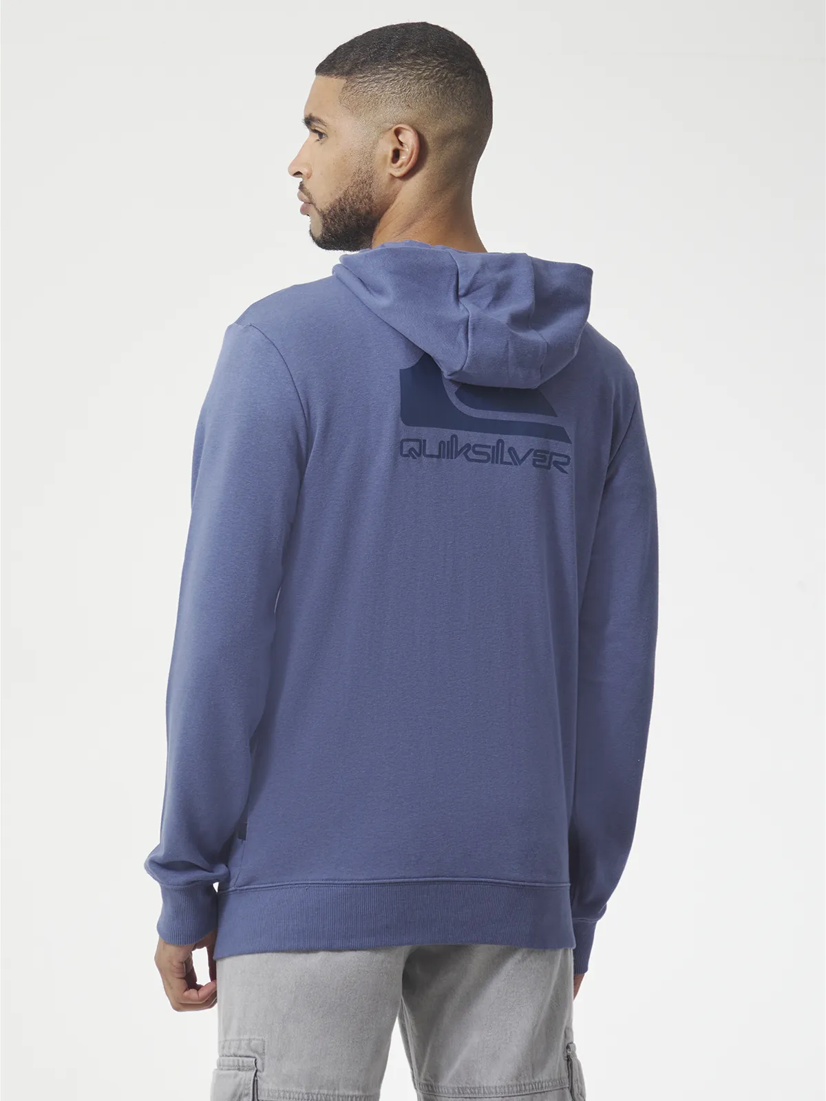 POLERA MANGA LARGA HOMBRE QUIKSILVER EVERY DAY ZIP HOODIE - 2