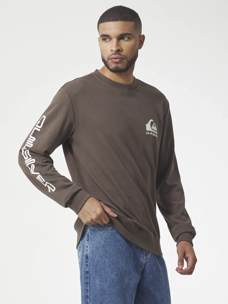 POLERA MANGA LARGA HOMBRE QUIKSILVER EVERY DAY CREW - 3