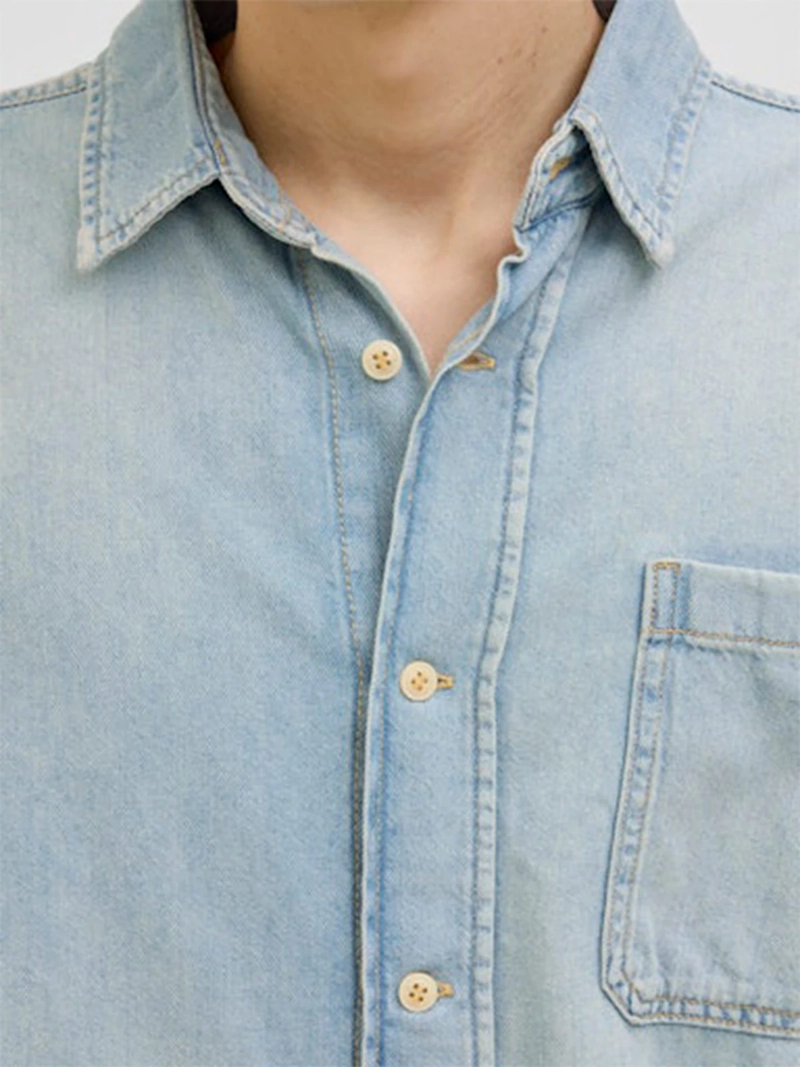 CAMISA MANGA LARGA ALGODÓN HOMBRE JACK & JONES 12272470 - 3