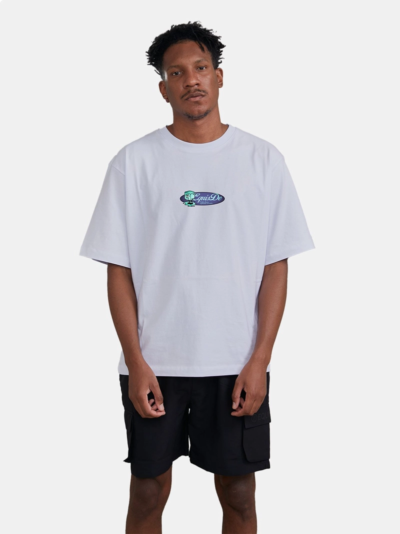 POLO MANGA CORTA ALGODÓN HOMBRE EQUISDE BLANCO AISHEAT TEE - 1