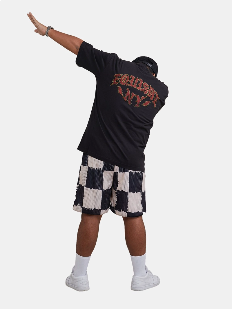 POLO MANGA CORTA ALGODÓN HOMBRE EQUISDE NEGRO HVY TEE - 2