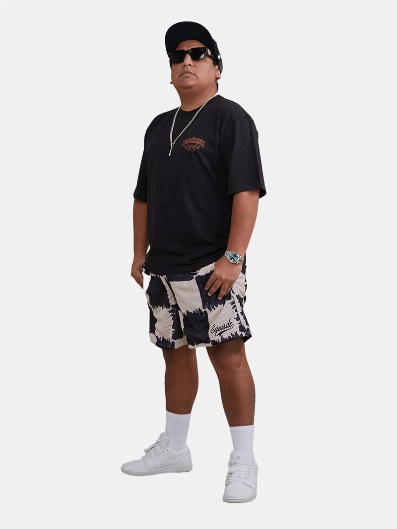 POLO MANGA CORTA ALGODÓN HOMBRE EQUISDE NEGRO HVY TEE - 3