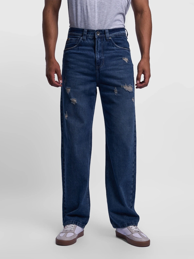 JEAN ALGODÓN OVERSIZE HOMBRE BRONCO BAGGY F-CRUZEIRO - 1