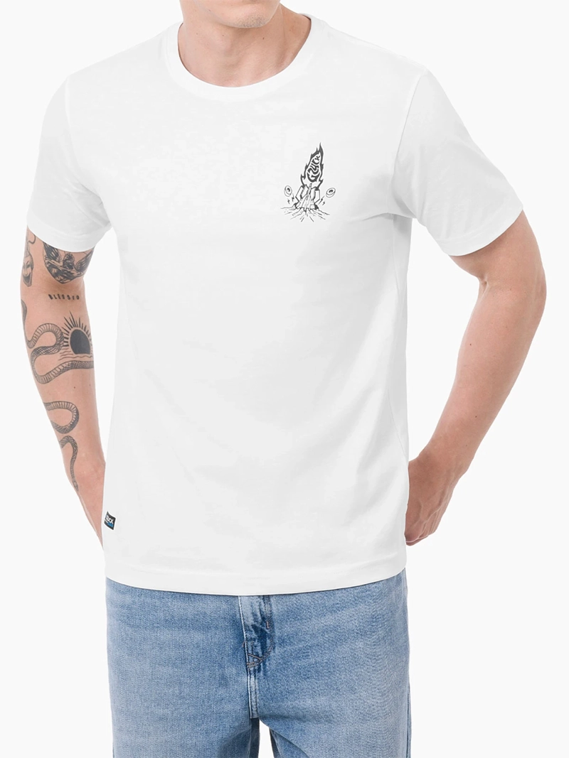 POLO MANGA CORTA HOMBRE GZUCK BLANCO YBERS - 1