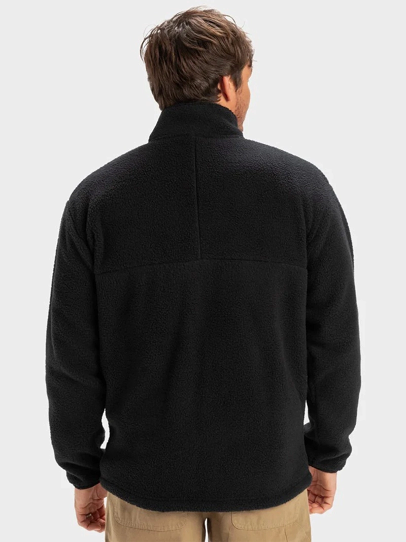 POLERA HOMBRE QUIKSILVER NEGRO CLEAN COAST FZ - 2