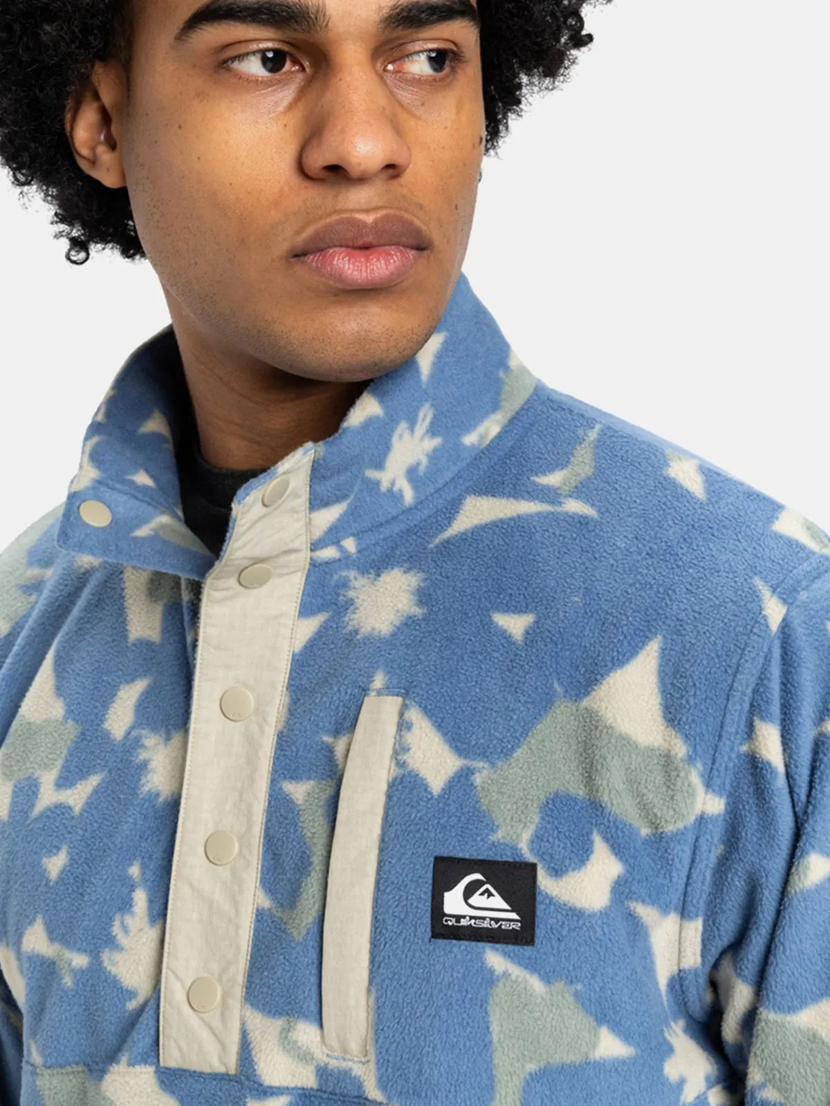 POLERA MANGA LARGA HOMBRE QUIKSILVER NO DESTINATION 2 HALF SNAP 2.0 - 3