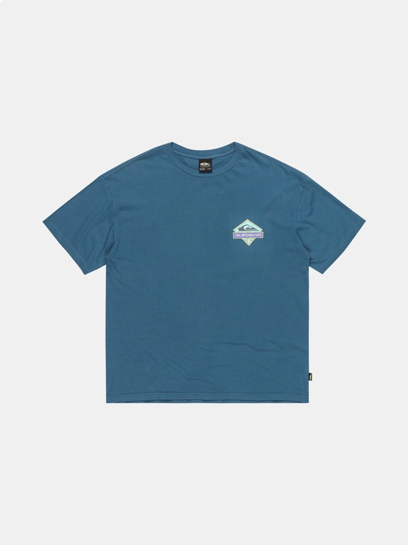 POLO MANGA CORTA ALGODÓN HOMBRE QUIKSILVER AZUL GH QS CRYSTAL JET SS - 4