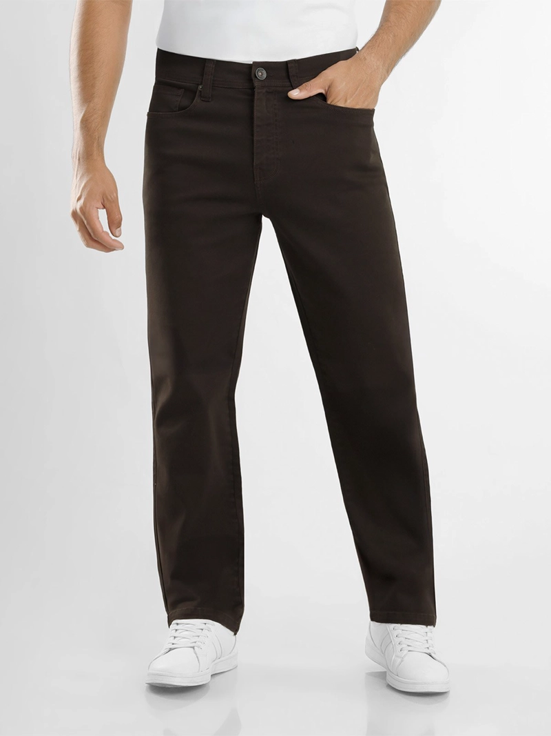 PANTALÓN REGULAR HOMBRE KANSAS MARRÓN K02462 - 1
