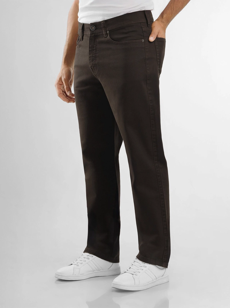 PANTALÓN REGULAR HOMBRE KANSAS MARRÓN K02462 - 3