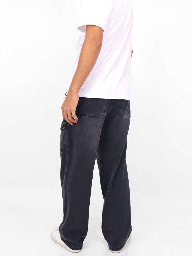 JEANS ALGODÓN CARGO BAGGY HOMBRE KAYRA MAN - 2