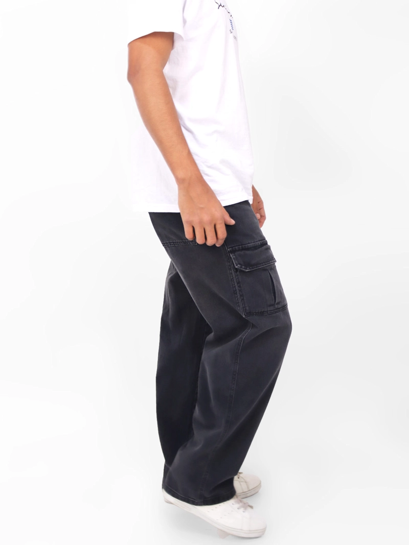 JEANS ALGODÓN CARGO BAGGY HOMBRE KAYRA MAN - 3