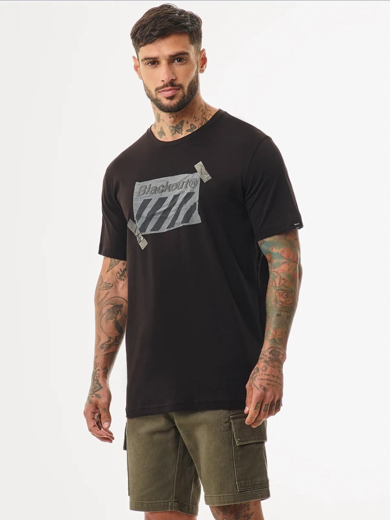 POLO MANGA CORTA HOMBRE BLACKOUT BASICO - 3