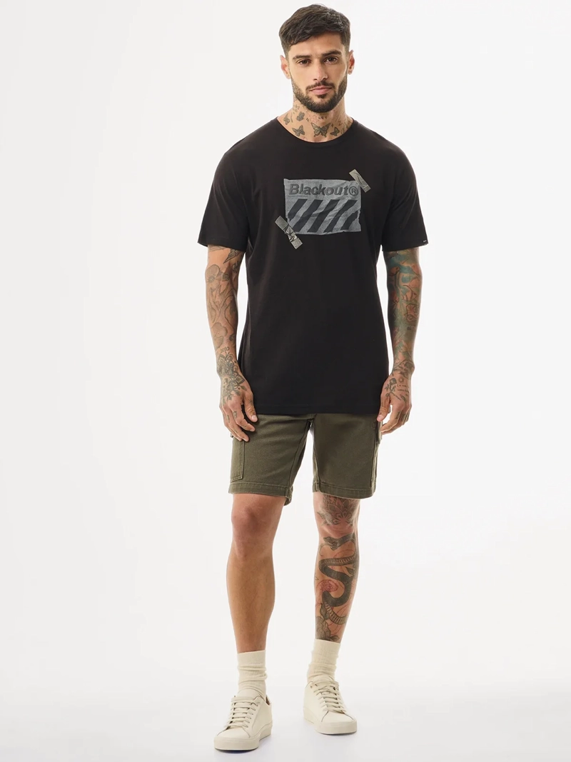 POLO MANGA CORTA HOMBRE BLACKOUT BASICO - 5