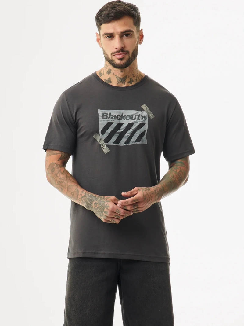 POLO MANGA CORTA HOMBRE BLACKOUT BASICO - 1