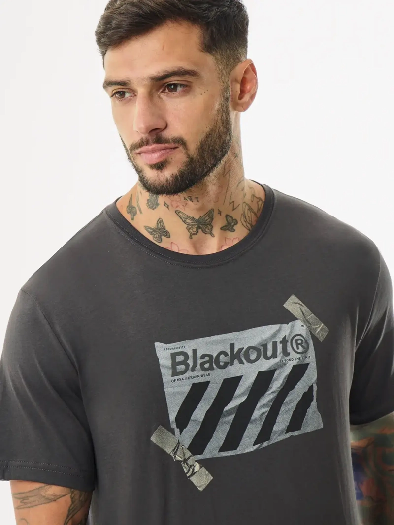 POLO MANGA CORTA HOMBRE BLACKOUT BASICO - 4