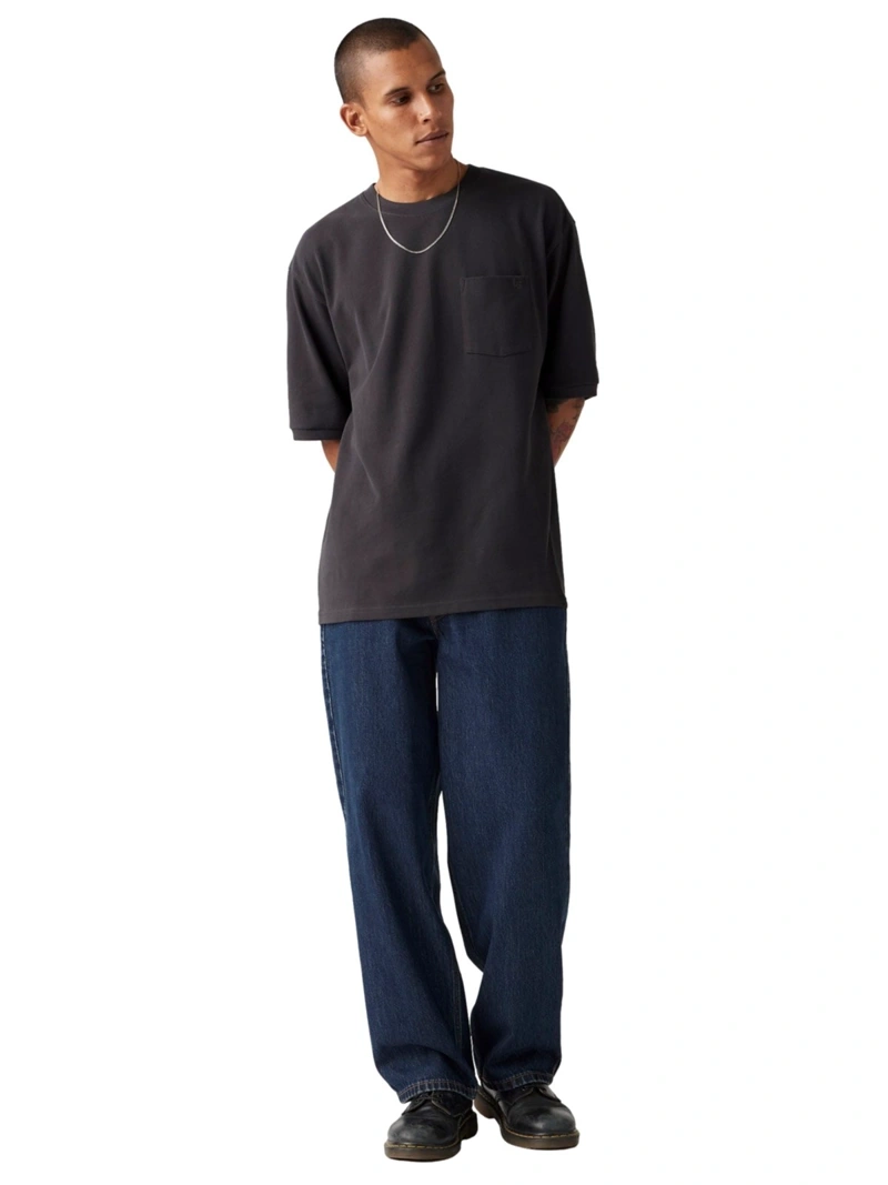 JEAN ALGODÓN OVERSIZE HOMBRE LEVI'S AZUL BAGGY 578 RINSE CRUS - 4