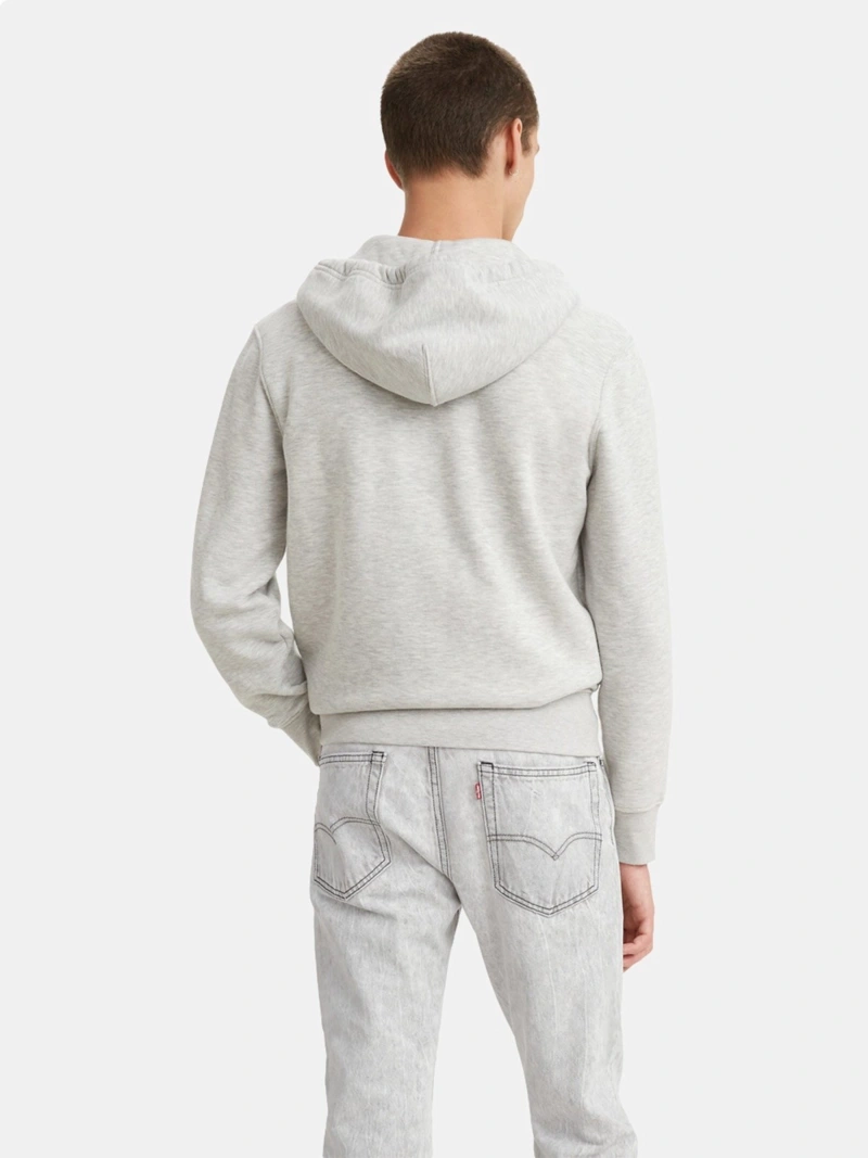 POLERA MANGA LARGA HOMBRE LEVI'S GRIS CORE NG ZIP UP - 2