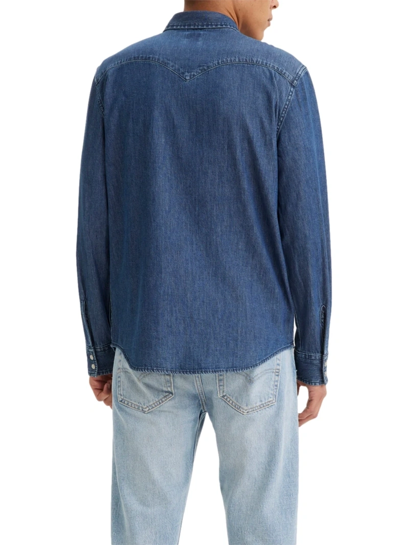 CAMISA MANGA LARGA ALGODÓN HOMBRE LEVI’S AZUL CLASSIC WESTERN STANDARD - 2
