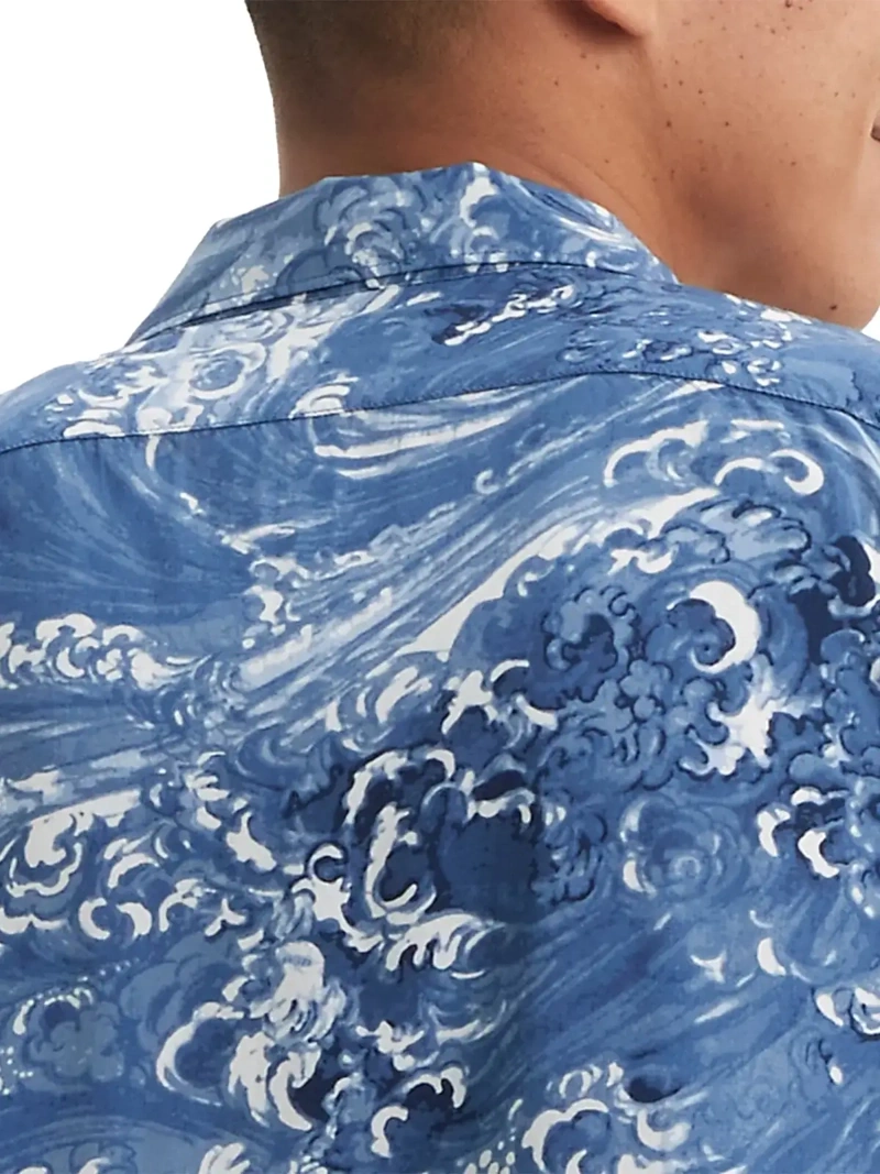 CAMISA MANGA CORTA HOMBRE LEVI'S AZUL CLASSIC CAMPER - 4