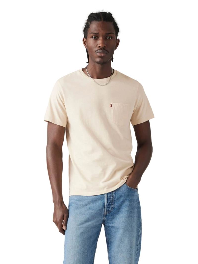 Levi's SS Classic Pocket Tee – T-Shirt Uomo Con Tasca, Cotone Morbido, Taglie Alla Moda - 5