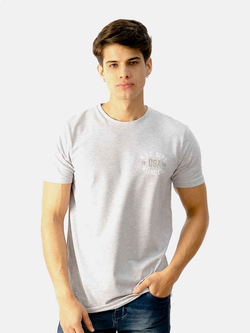 POLO MANGA CORTA ALGODÓN HOMBRE WOALLANCE MIAMI H25 - 1