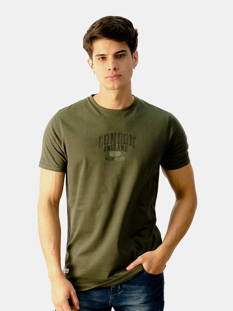 POLO MANGA CORTA ALGODÓN HOMBRE WOALLANCE PREMIUM PEPPER H25 - 1