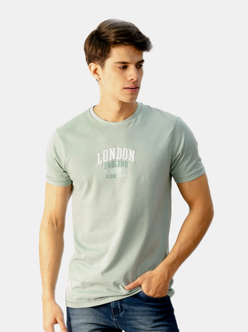 POLO MANGA CORTA ALGODÓN HOMBRE WOALLANCE PREMIUM PEPPER H25 - 1