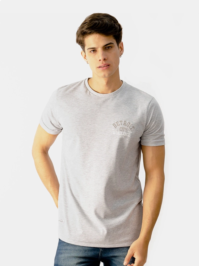 POLO MANGA CORTA ALGODÓN HOMBRE WOALLANCE FERRAND H25 - 1
