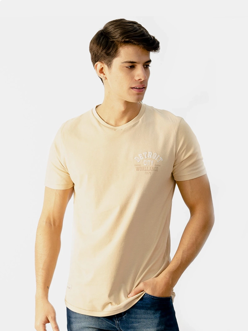 POLO MANGA CORTA ALGODÓN HOMBRE WOALLANCE FERRAND H25 - 3