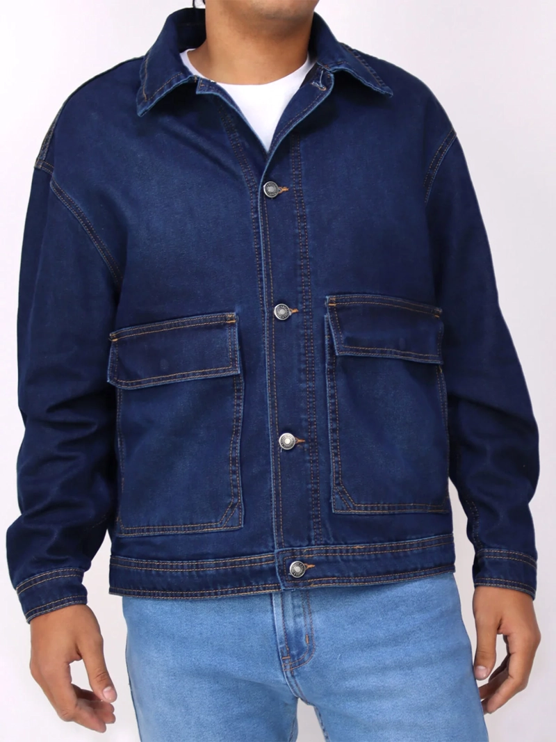 CHAQUETA HOMBRE KAYRA MAN DENIM CARGO - 1