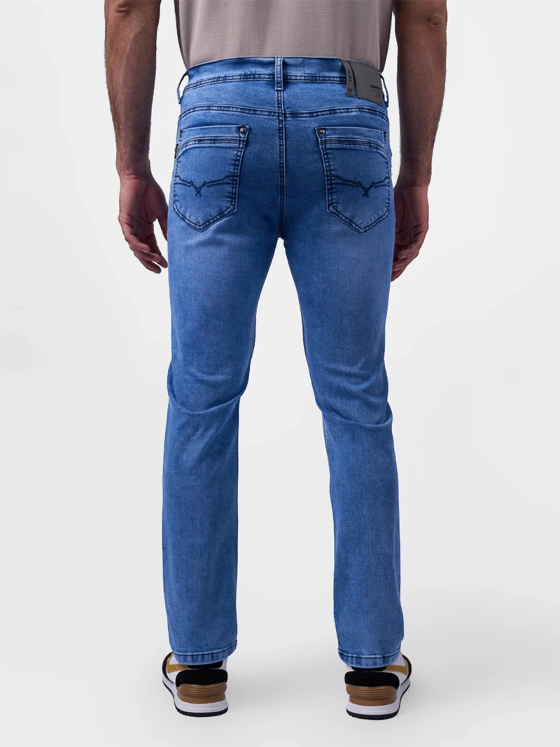 JEANS ALGODÓN PITILLO HOMBRE BRONCO F-LUTHOR - 2