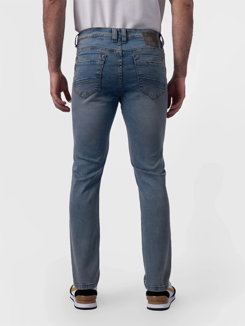 JEANS ALGODÓN PITILLO HOMBRE BRONCO  F-SPIRIT - 2