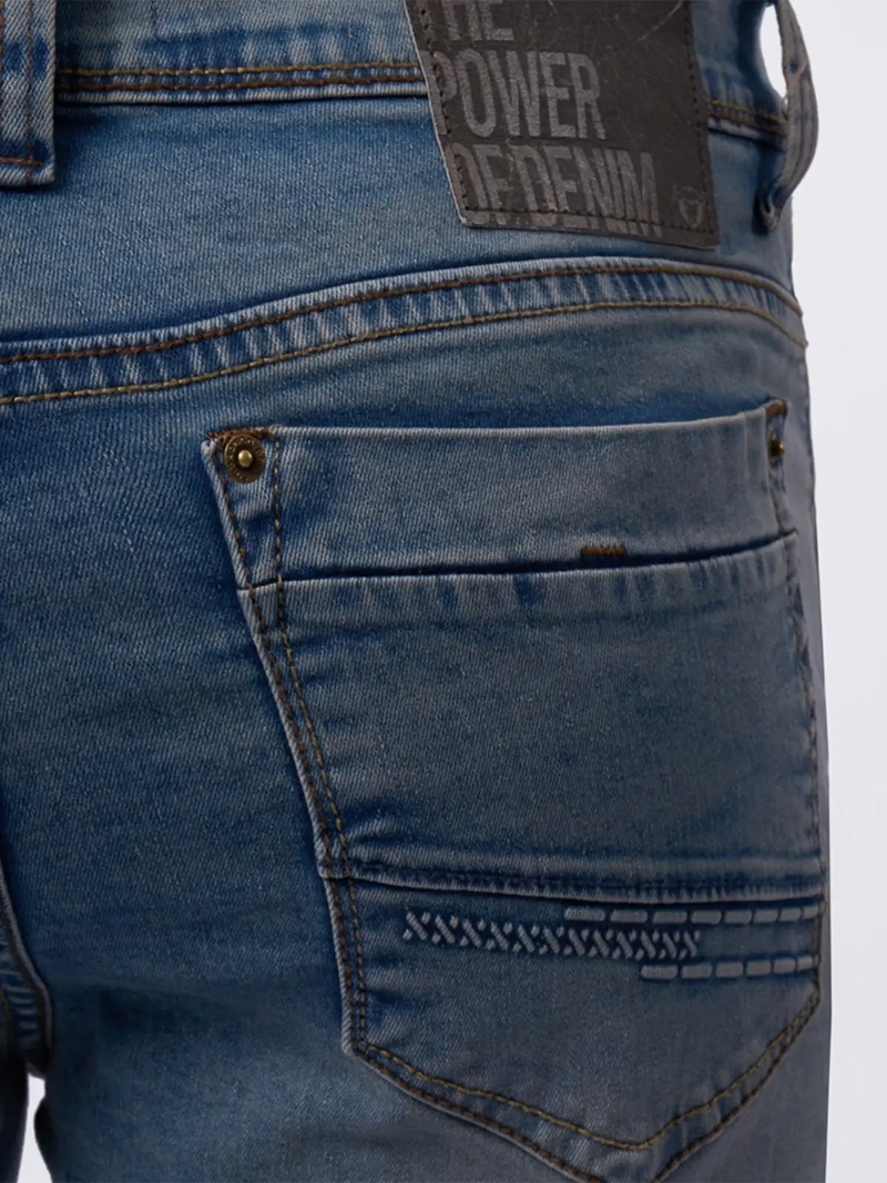 JEANS ALGODÓN PITILLO HOMBRE BRONCO  F-SPIRIT - 3
