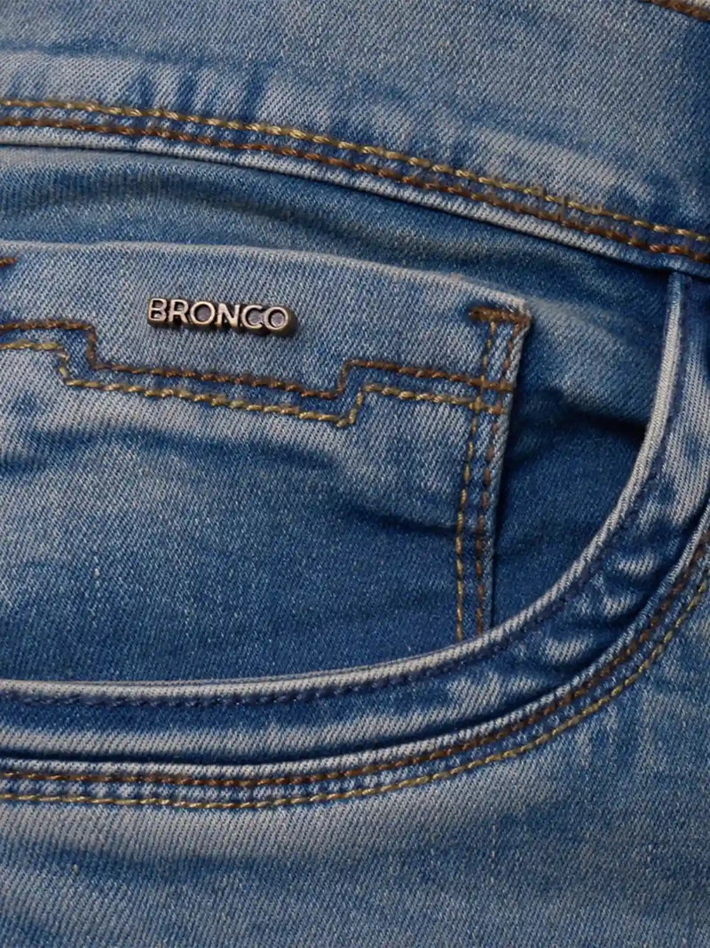JEANS ALGODÓN PITILLO HOMBRE BRONCO  F-SPIRIT - 4