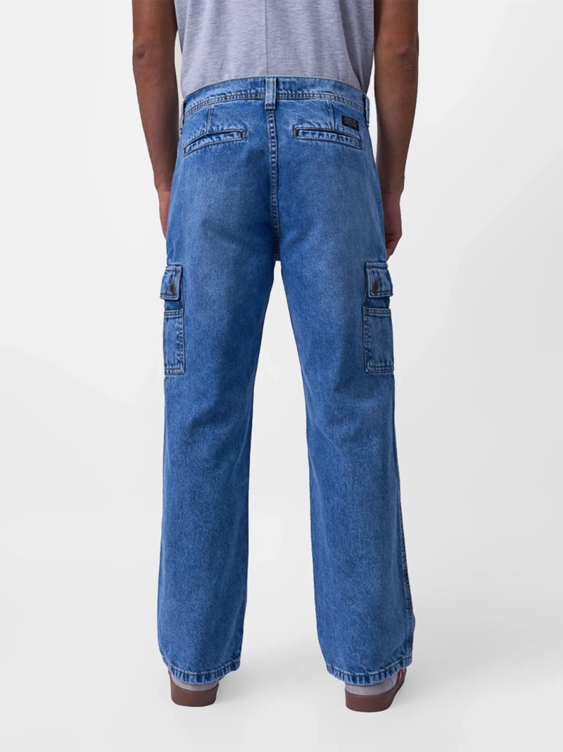 JEANS ALGODÓN WIDE LEG HOMBRE BRONCO BRUNAM - 2