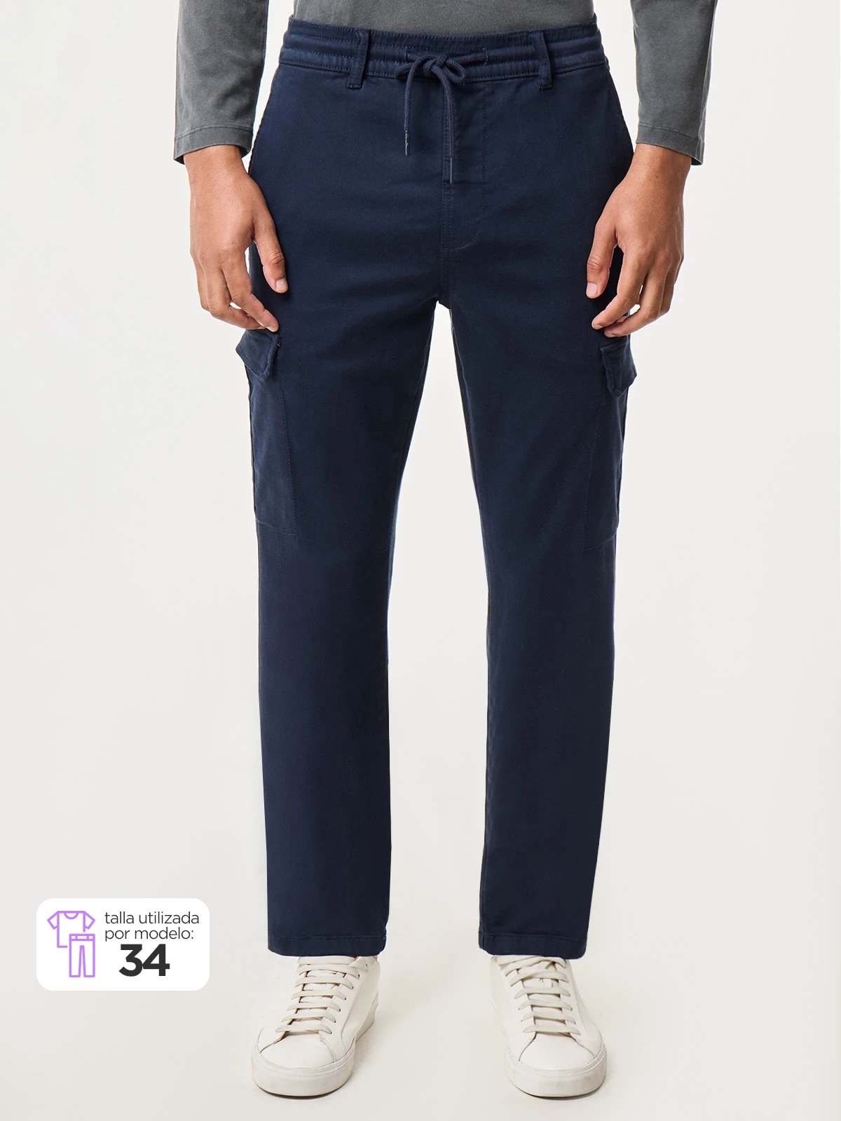 PANTALÓN ALGODÓN JOGGER HOMBRE PEPE JEANS GYMDIGO CARGO - 1