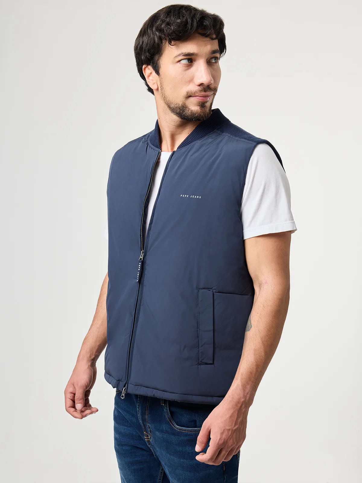 CASACA HOMBRE PEPE JEANS GILET PIERCE - 3