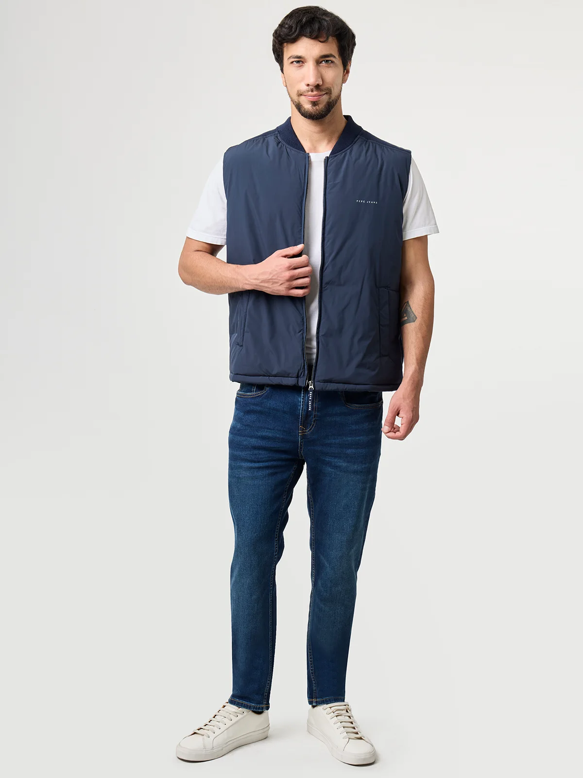 CASACA HOMBRE PEPE JEANS GILET PIERCE - 5