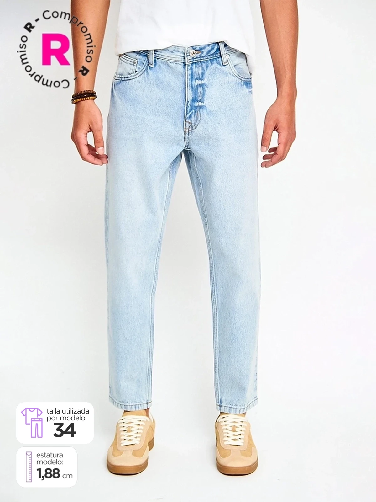 JEANS HOMBRE INDEX STAN - 1