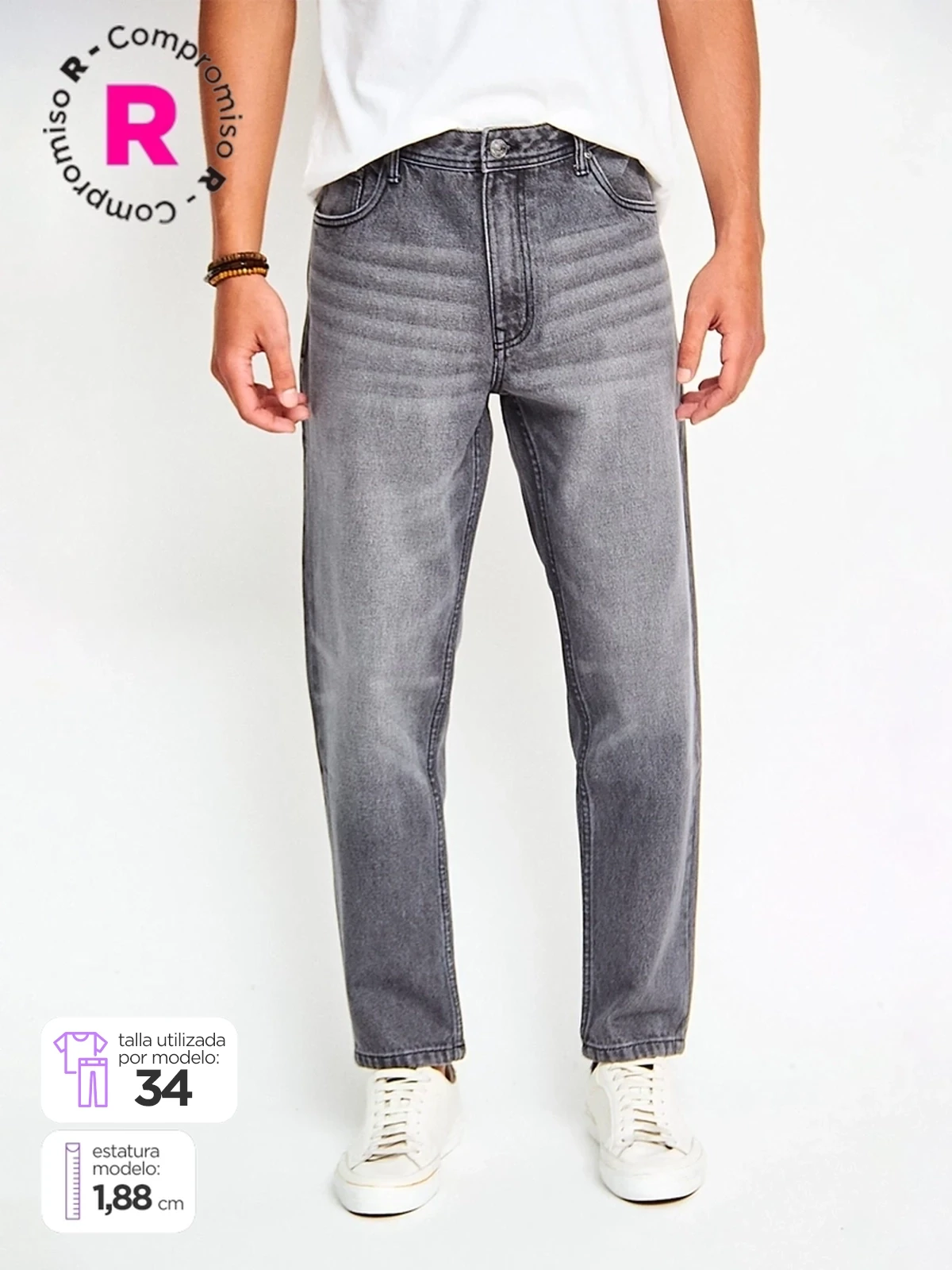 JEANS HOMBRE INDEX STAN - 1