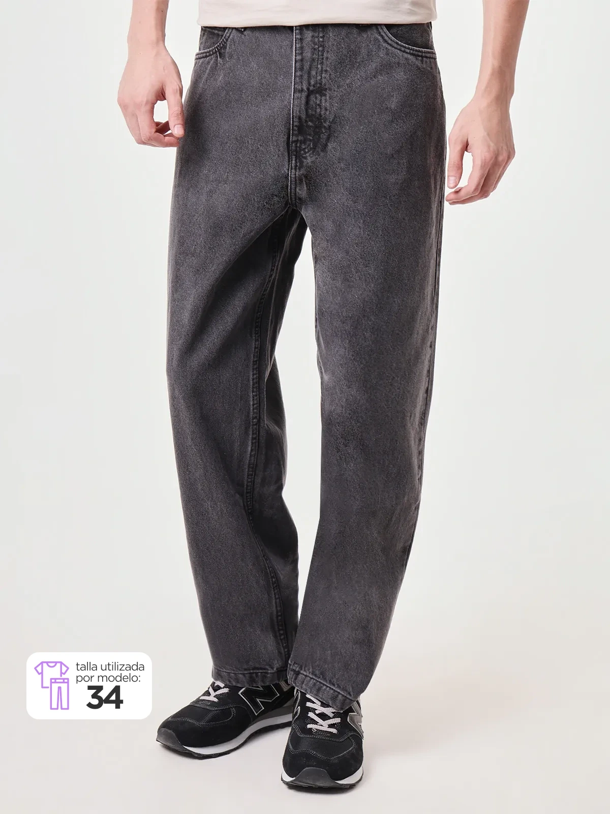 JEANS ALGODÓN HOMBRE INDEX DAGGY - 1
