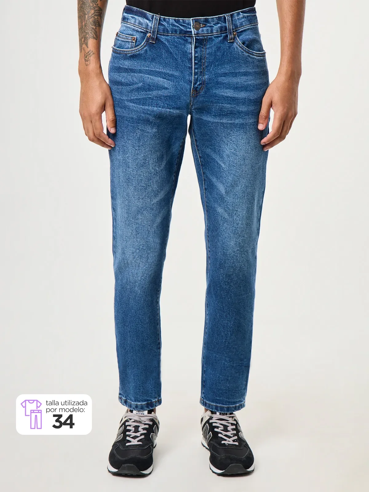 JEANS SLIM HOMBRE ROBERT LEWIS JAMES - 1