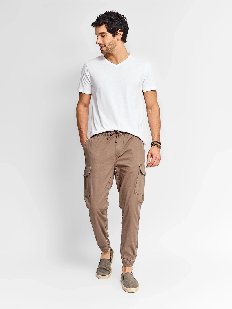 PANTALÓN HOMBRE ROBERT LEWIS JOGGER CARGO - 4