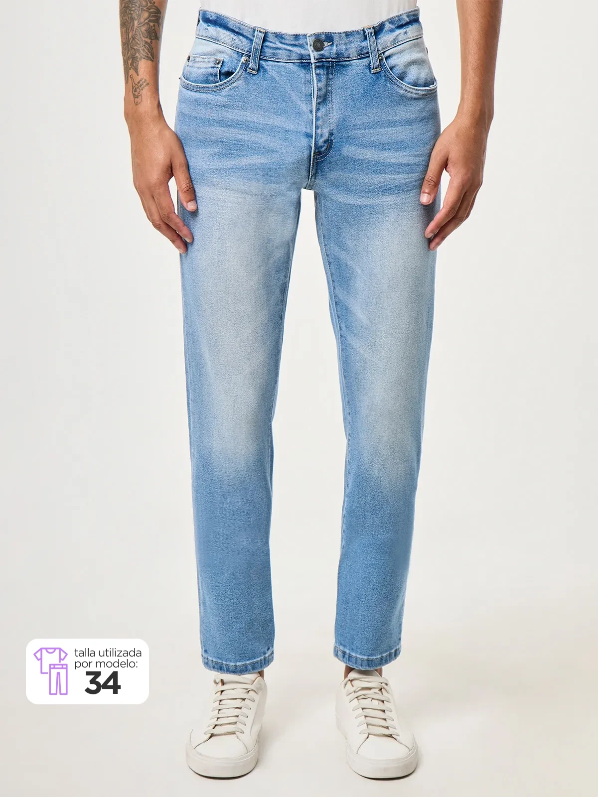JEANS SLIM HOMBRE ROBERT LEWIS JAMES - 1