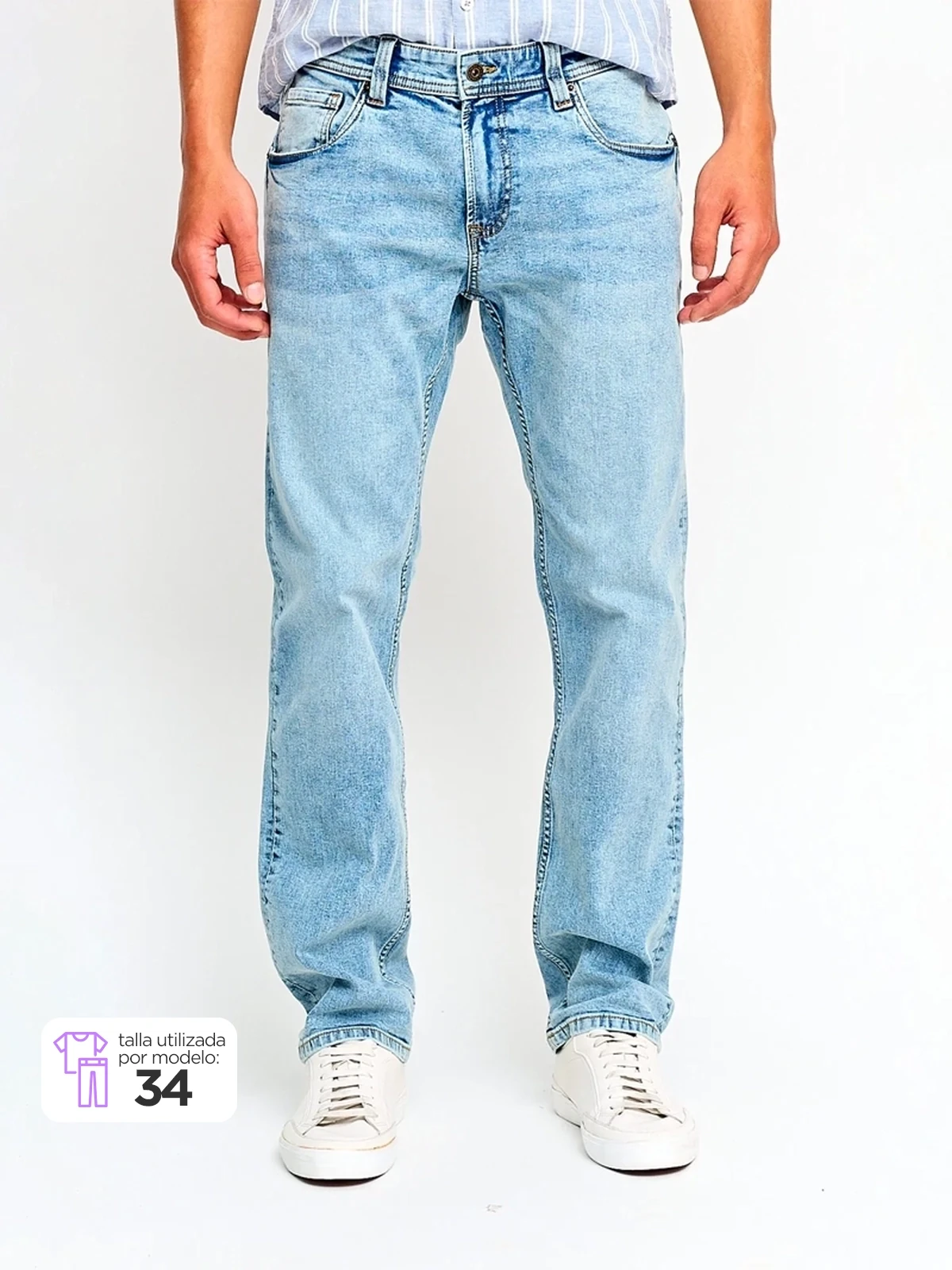 JEAN HOMBRE PEPE JEANS CASH Azul Claro - 1