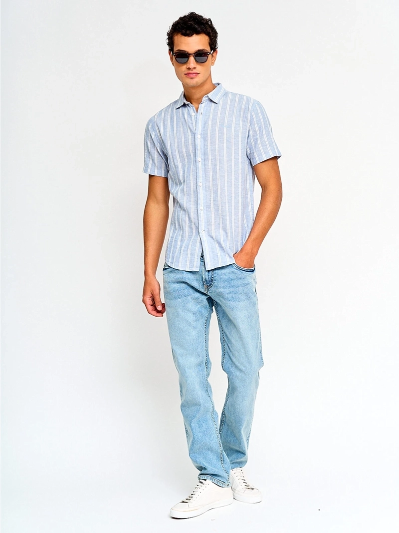 JEAN HOMBRE PEPE JEANS CASH Azul Claro - 4
