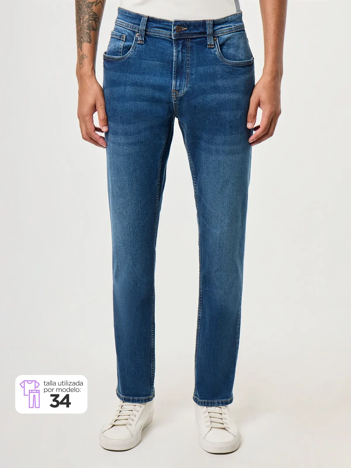 JEAN HOMBRE PEPE JEANS CASH Azul Claro - 1