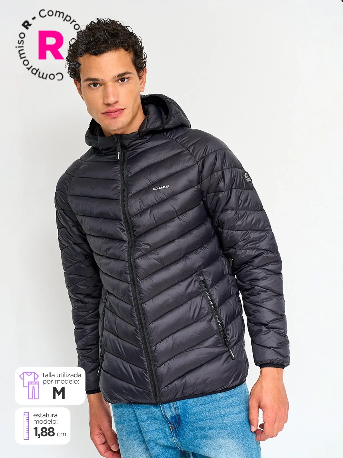 CASACA HOMBRE CLOUDBREAK HOOD - 1