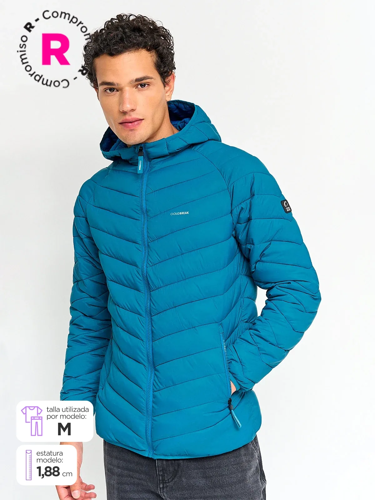 CASACA HOMBRE CLOUDBREAK HOOD - 1
