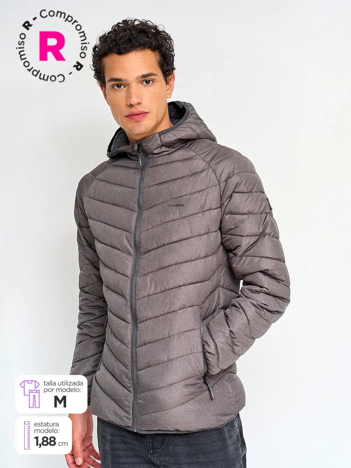 CASACA HOMBRE CLOUDBREAK HOOD - 1